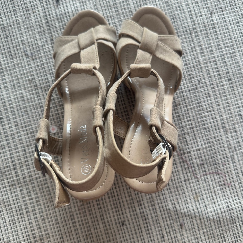 Tan Sandals